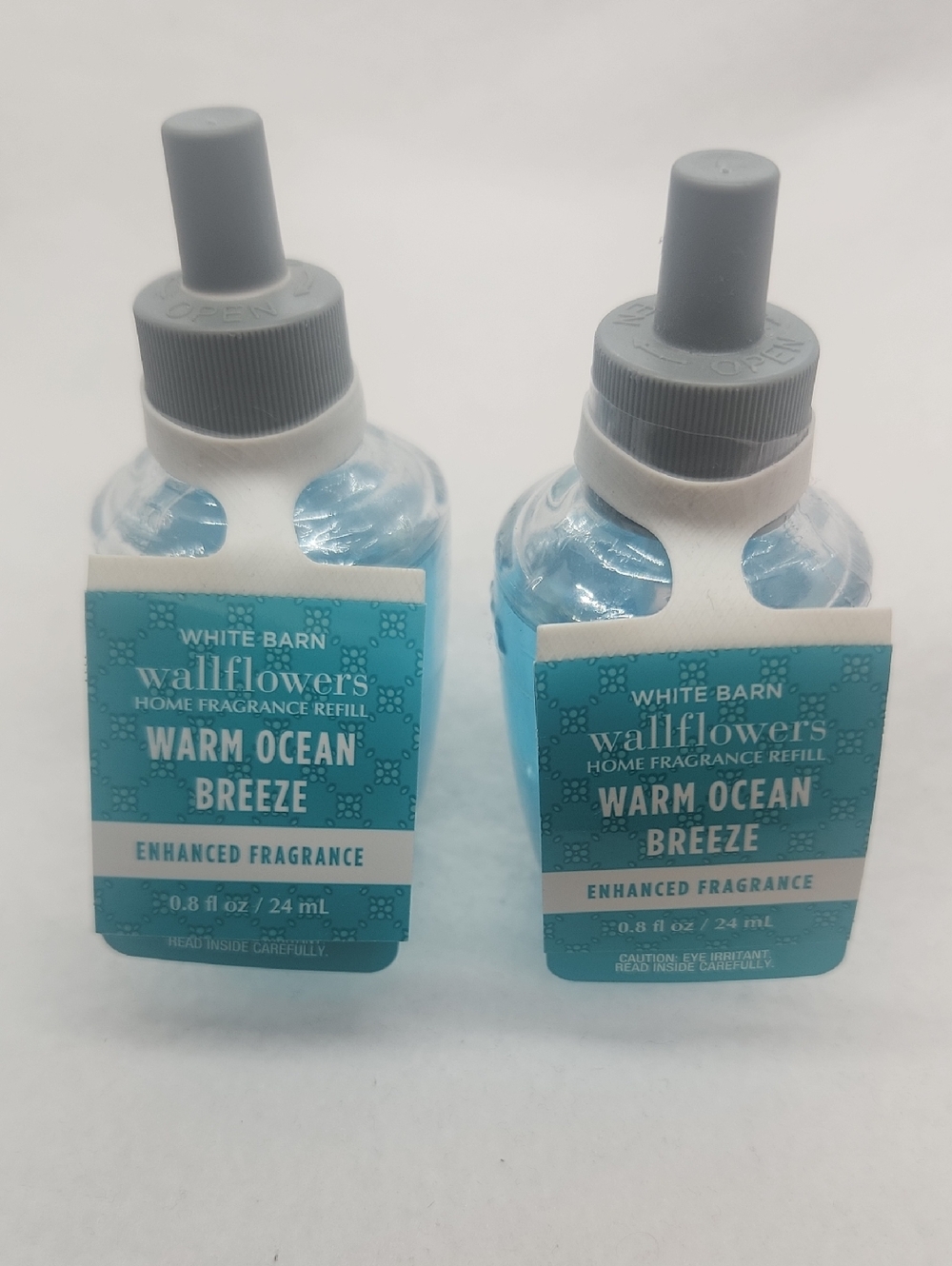 White Barn BBW Warm Ocean Breeze Wallflowers Refill Set of 2